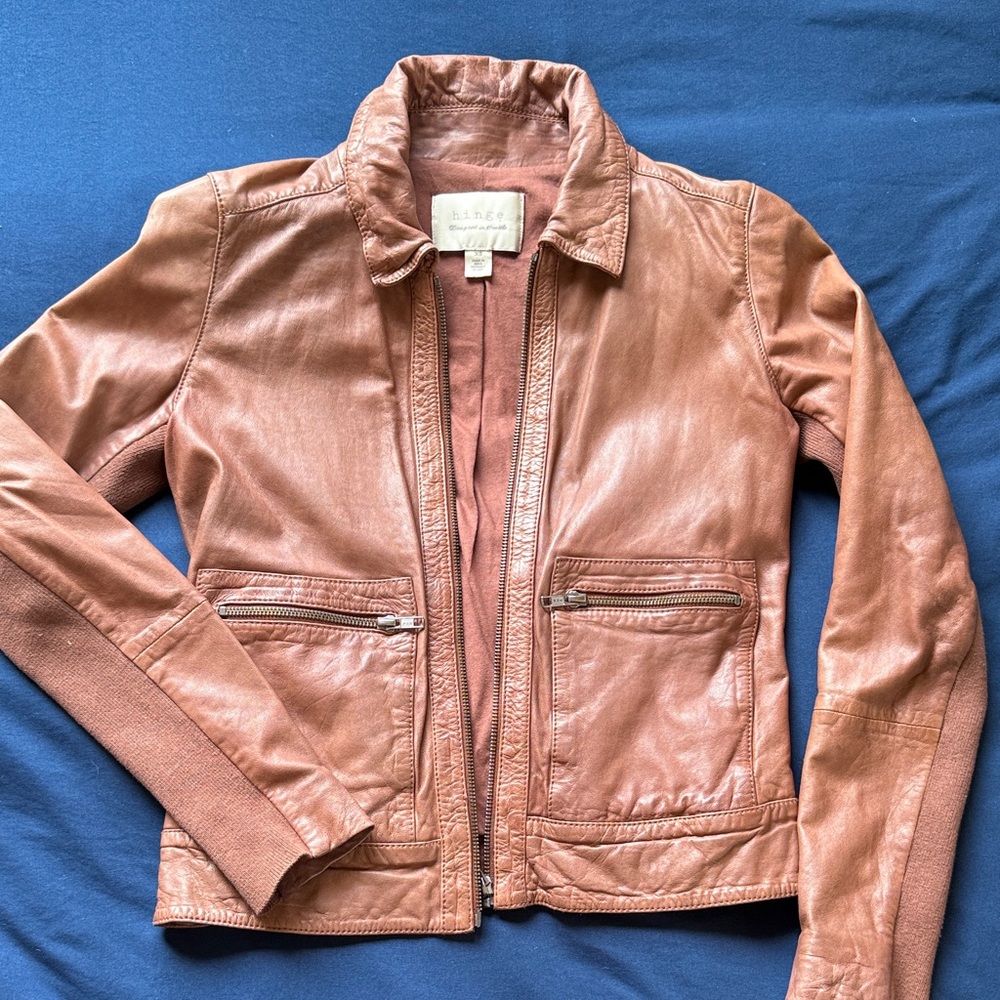 Brown Leather Jacket
